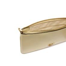 Pinko Pochette Flat Classic Giallo Vaniglia Antique Gold - 4