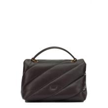 Pinko Borsa a tracolla Love Puff Marrone Marasca Antique Gold - 3