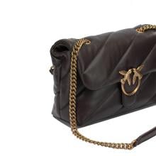 Pinko Borsa a tracolla Love Puff Marrone Marasca Antique Gold - 4