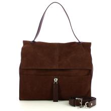 Rebelle Borsa a spalla Clio camoscio Wengé - 4