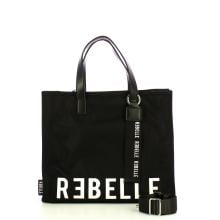 Rebelle Borsa a mano Electra Nylon Black - 4