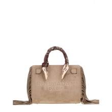 RUMA Canyon Mini Tote Fringes Suede Grey - 1