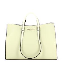Ermanno Firenze Tote bag Alessandra large Ivory - 1