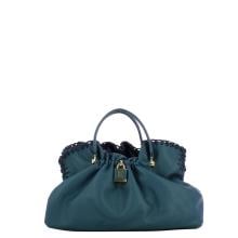 Ermanno Firenze Octavia tote bag Petrol - 1