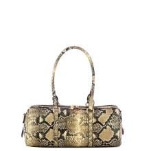 Ermanno Firenze Brianna Python bowling bag Beige - 12402200 3 - 1