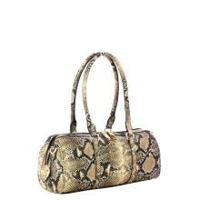 Ermanno Firenze Brianna Python bowling bag Beige - 12402200 3 - 2