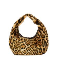 Ermanno Firenze Brianna Leopard Fur hobo bag - 12402212 3203 - 1