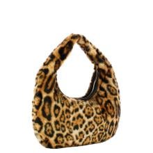 Ermanno Firenze Brianna Leopard Fur hobo bag - 12402212 3203 - 2