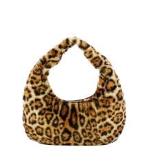 Ermanno Firenze Brianna Leopard Fur hobo bag - 12402212 3203 - 3