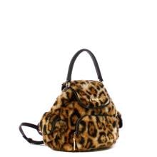 Ermanno Firenze Brianna zaino Leopard - 12402213 3203 - 2