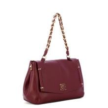 Ermanno Firenze EBA27  medium flap bag Eggplant - 12402224 4205 - 2