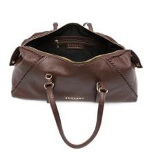 Ermanno Firenze Bianca bowling bag grande Dark Brown - 12402231 2259 - 5