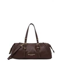 Ermanno Firenze Bianca bowling bag piccola Dark Brown - 12402232 2259 - 1