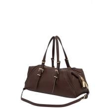 Ermanno Firenze Bianca bowling bag piccola Dark Brown - 12402232 2259 - 3