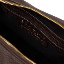 Ermanno Firenze Bianca bowling bag piccola Dark Brown - 12402232 2259 - 5