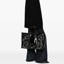 Ermanno Firenze Barbara Shiny tote grande Black - 12402248 293 - 2