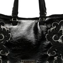 Ermanno Firenze Barbara Shiny tote grande Black - 12402248 293 - 4