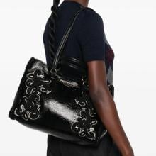 Ermanno Firenze Barbara Shiny tote piccola Black - 12402249 293 - 2
