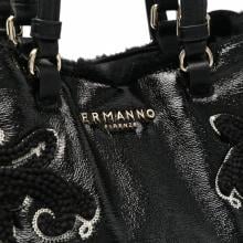 Ermanno Firenze Barbara Shiny tote piccola Black - 12402249 293 - 4