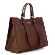 Ermanno Firenze Barbara tote grande Dark Brown - 12402250 2259 - 2