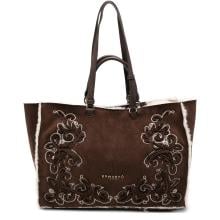 Ermanno Firenze Barbara Shirling tote grande Dark Brown - 12402297 2259 - 1
