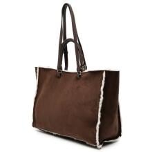 Ermanno Firenze Barbara Shirling tote grande Dark Brown - 12402297 2259 - 3