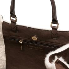 Ermanno Firenze Barbara Shirling tote grande Dark Brown - 12402297 2259 - 5