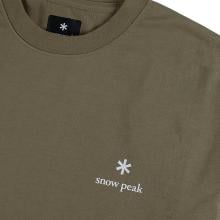 SNOW New Standard Logo T-Shirt Dark Beige - 3