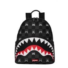 Sprayground Zaino Small Gray Peeking Character Check Savage Limited Edition - 1