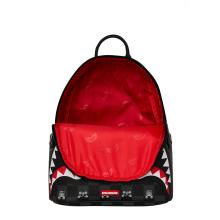 Sprayground Zaino Small Gray Peeking Character Check Savage Limited Edition - 4