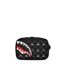 Sprayground Beauty Case Gray Peeking Character Check Limited Edition - 3