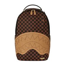 Sprayground Zaino Embossed Check Borwn Limited Edition - 1