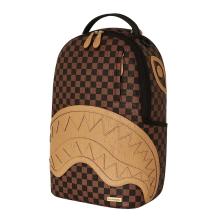 Sprayground Zaino Embossed Check Borwn Limited Edition - 5