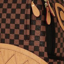 Sprayground Zaino Embossed Check Borwn Limited Edition - 6