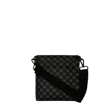 Sprayground Borsello Shark in Paris WTF Bubble Black Check Limited Edition - 3