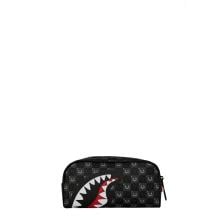 Sprayground Astuccio Shark in Paris WTF Bubble Black Check Limited Edition - 1