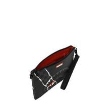 Sprayground Pochette Center Rip Revealing Gray Check Limited Edition - 5