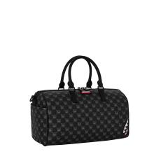 Sprayground Mini Borsone Sharks In Paris WTF Bubble Black Check Limited Edition - 2