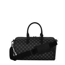 Sprayground Mini Borsone Sharks In Paris WTF Bubble Black Check Limited Edition - 4