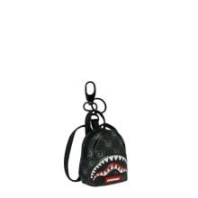 Sprayground Portachiavi Sharks In Paris WTF Bubble Black Check Limited Edition - 4