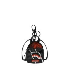 Sprayground Portachiavi Center Rip Revealing Gray Check Limited Edition - 4