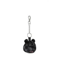 Sprayground Portachiavi Grey Checker Bear Head Limited Edition - 2