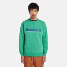 Timberland Felpa Girocollo con logo Celtic Green - 2