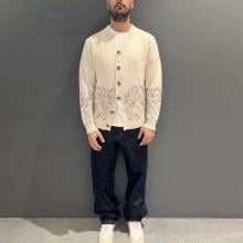 Tooco Cardigan Halfdana Cream - 3