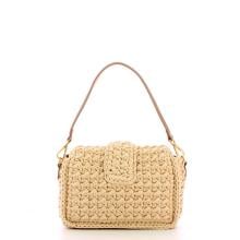 Twin Set Borsa a Mano Amie Crochet Almond Milk - 3