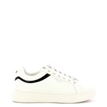 Twinset Sneakers Donna in pelle Bianco Nero - 1