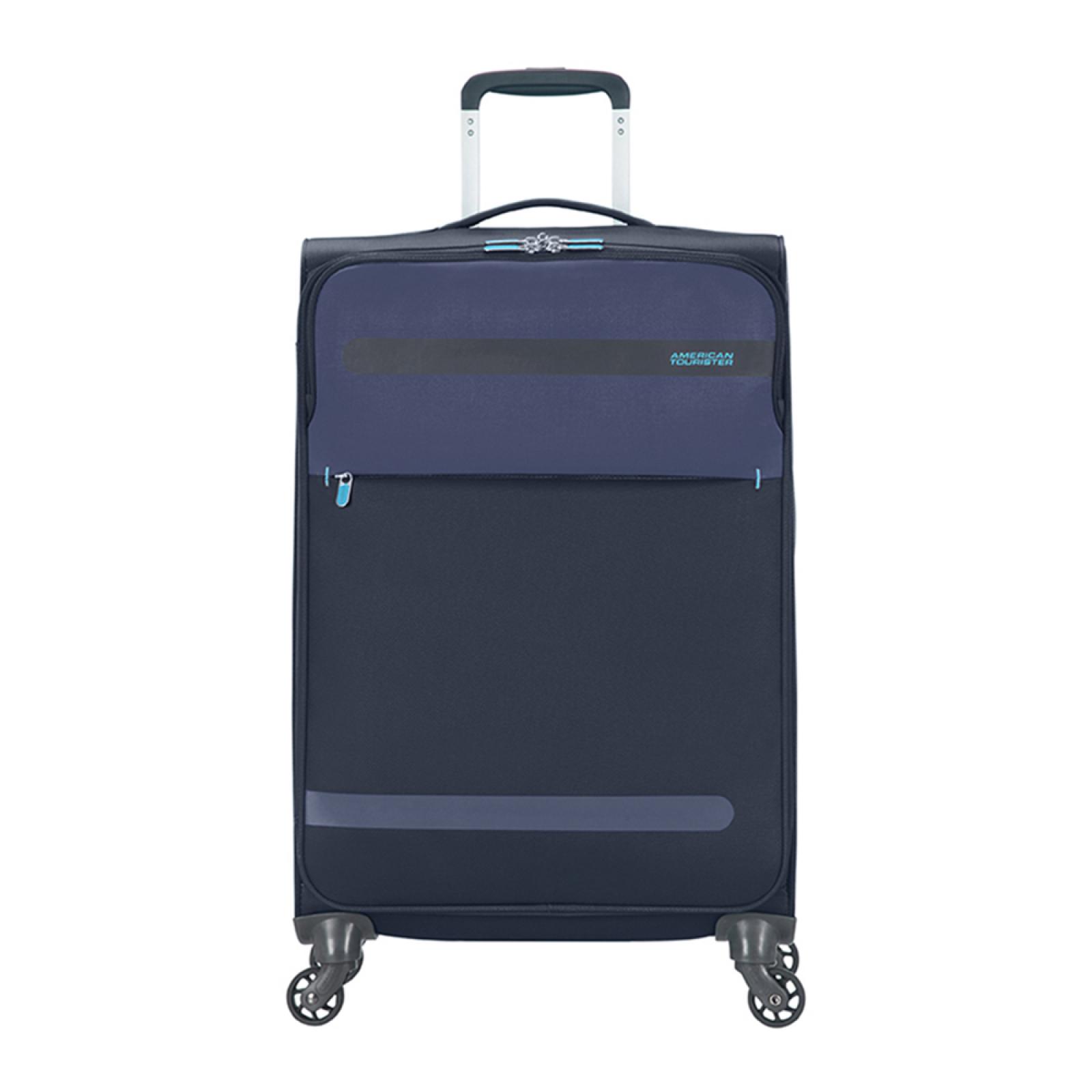 Medium Luggage Lifestyle Herolite Spinner-NAVY-UN