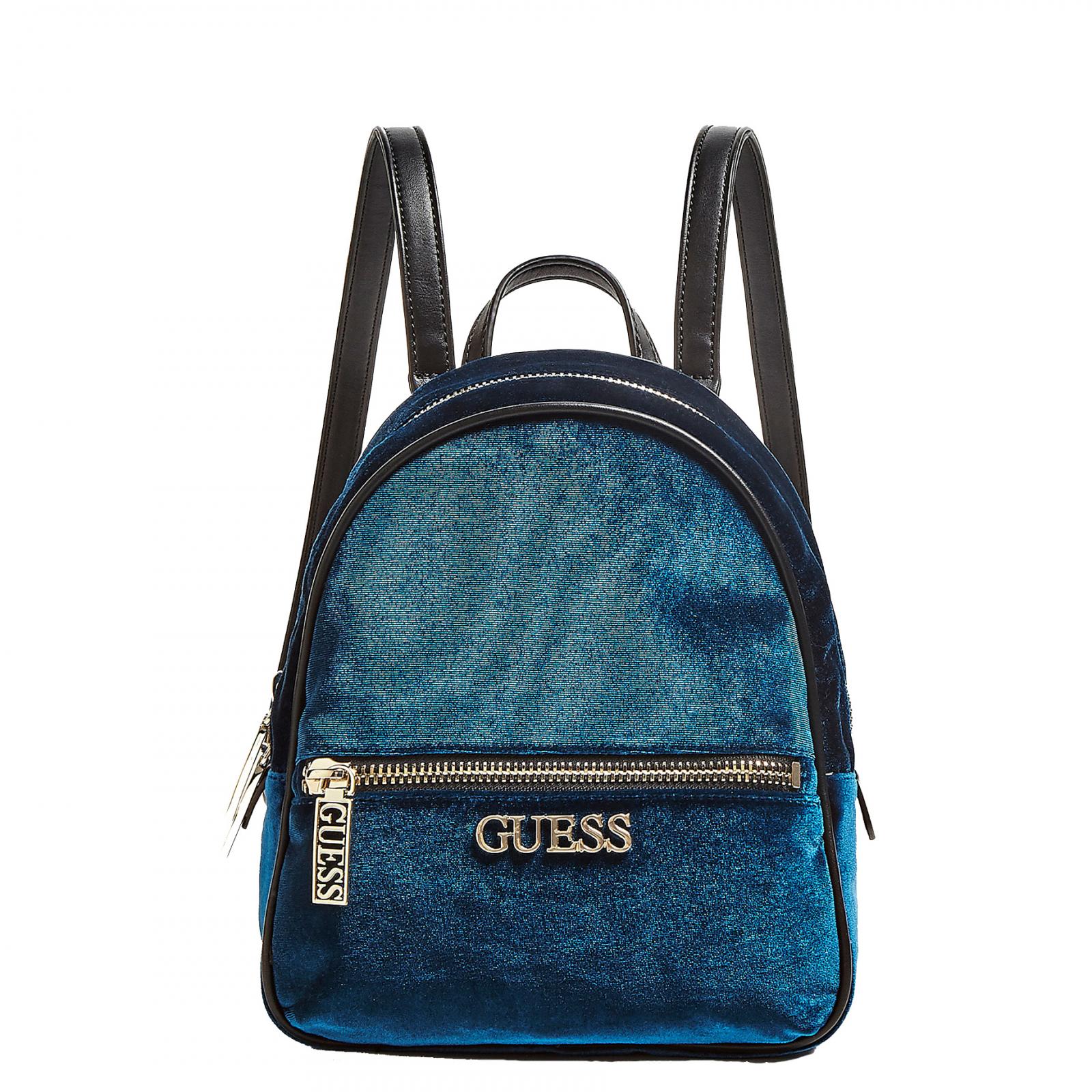 Guess Zainetto Ronnie effetto Velluto - TEAL