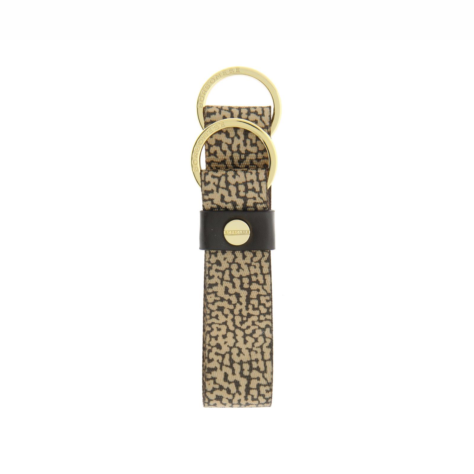 Keyholder Two Rings-NATURALE-UN