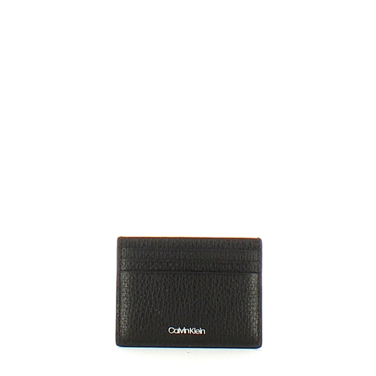 Calvin Klein Porta Carte di credito Minimalism Black - 1